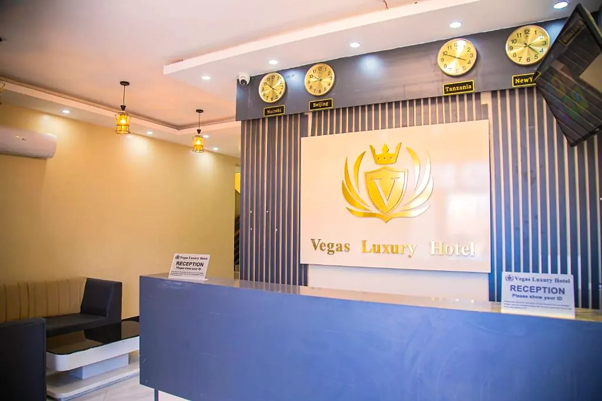 Reception at Vegas Luxury Hotel